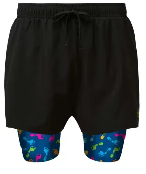 2 in 1 Double Layer Ultra Shorts | Barefoot Wanderer