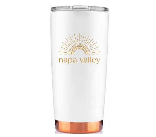 20 Oz. Stocky Tumbler Printed with a Customizable SUNSHINE COLLECTION Design