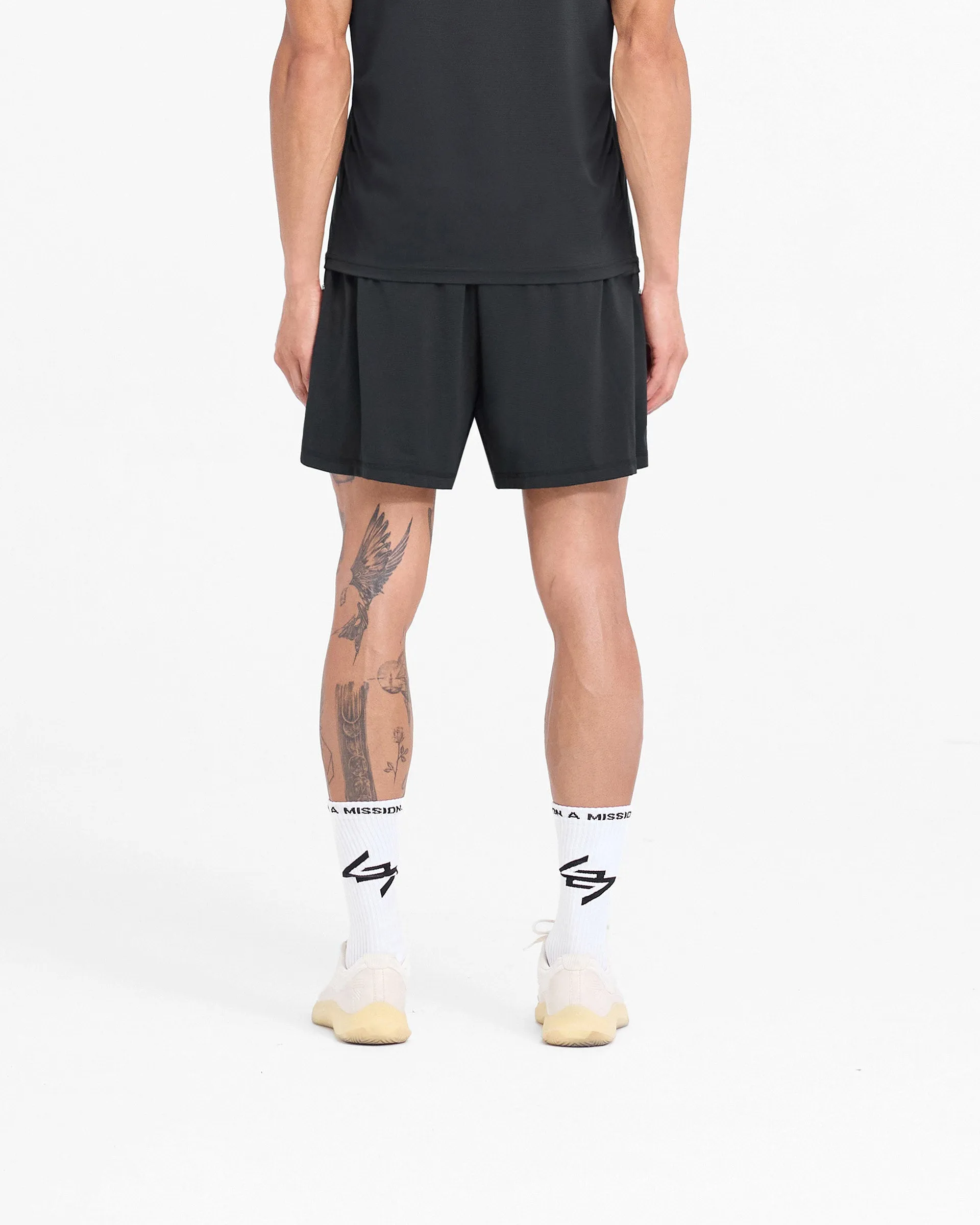 247 DNA Mesh Shorts - Black