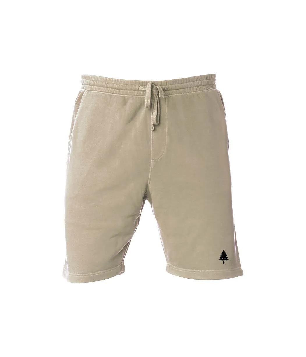 4EVERGREEN Emb. Fleece Shorts