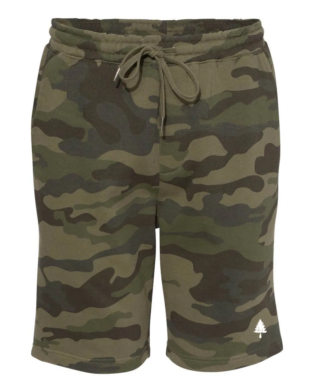 4EVERGREEN Emb. Fleece Shorts