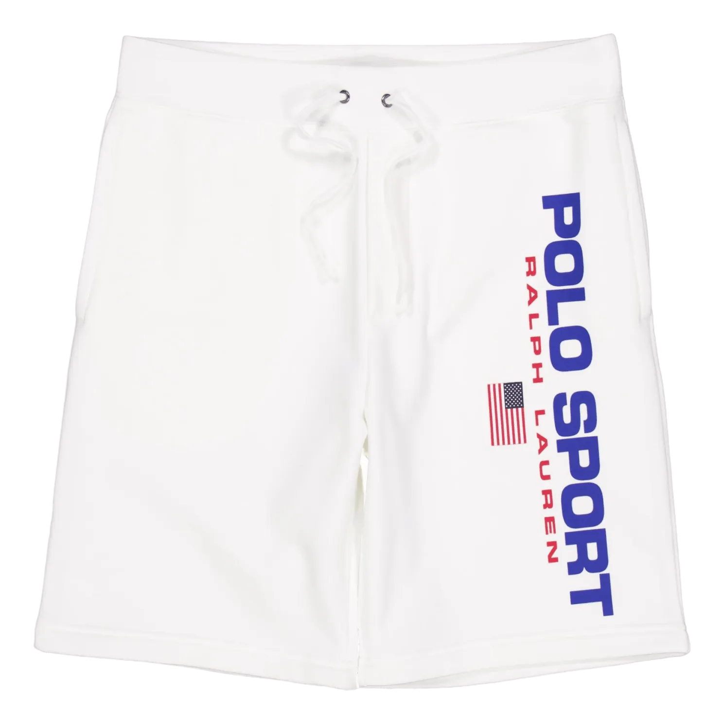 8-Inch Polo Sport Fleece Short White