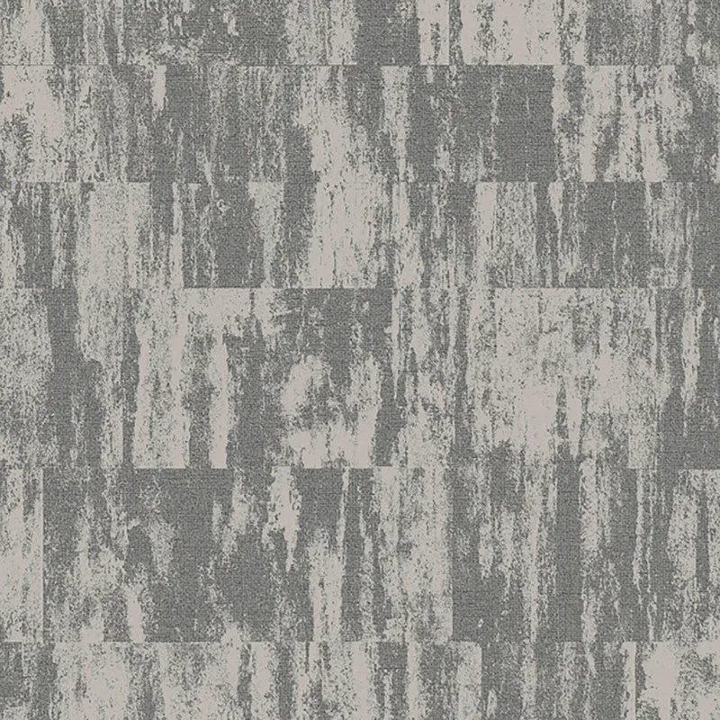 Abstract Layered Textured Wallpaper in Charcoal