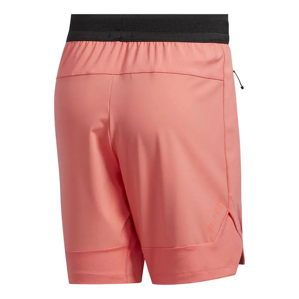 adidas Men's Heat.Rdy Training Shorts Semi Flash Red