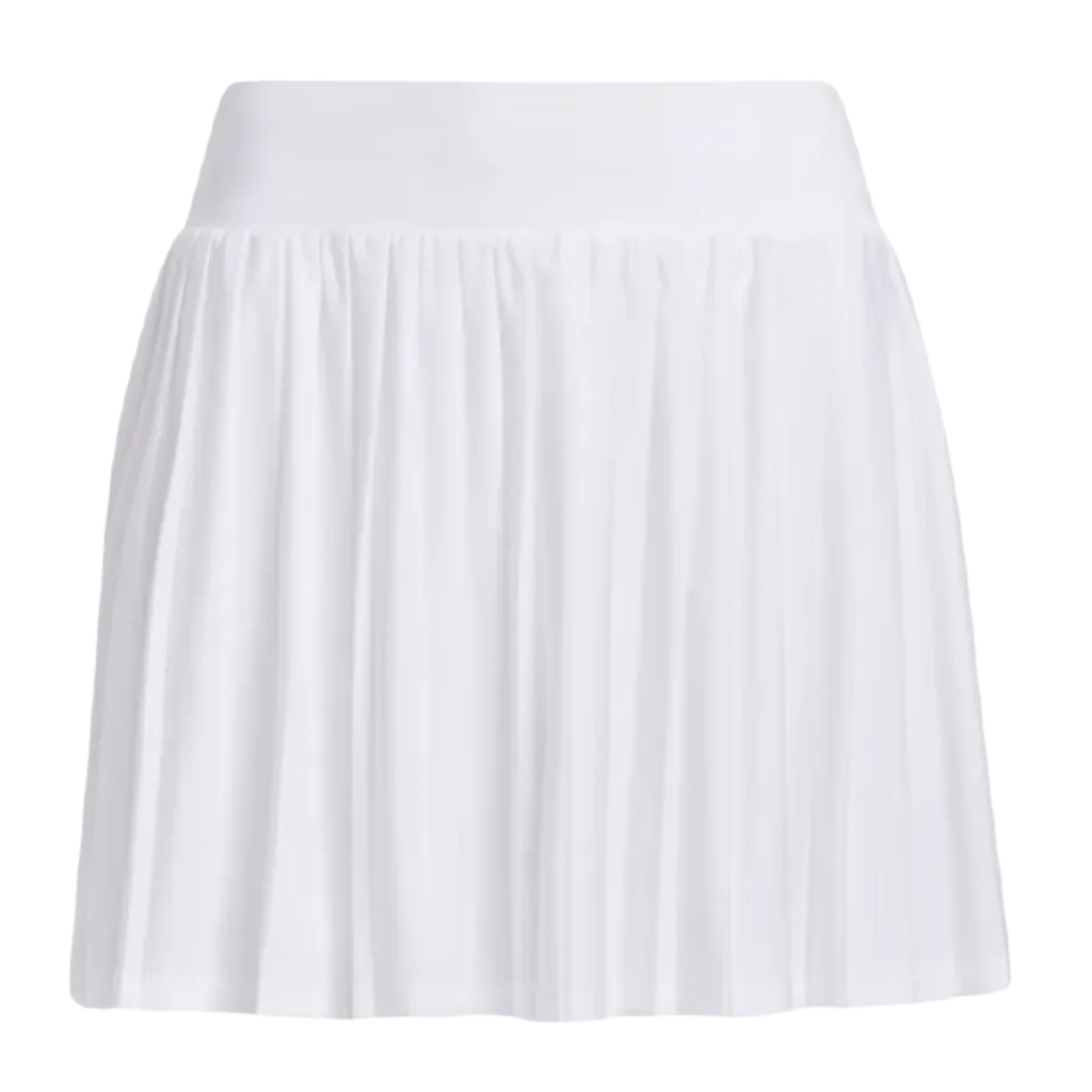 Adidas Ultimate365 Tour Pleated 15-Inch Skort - White