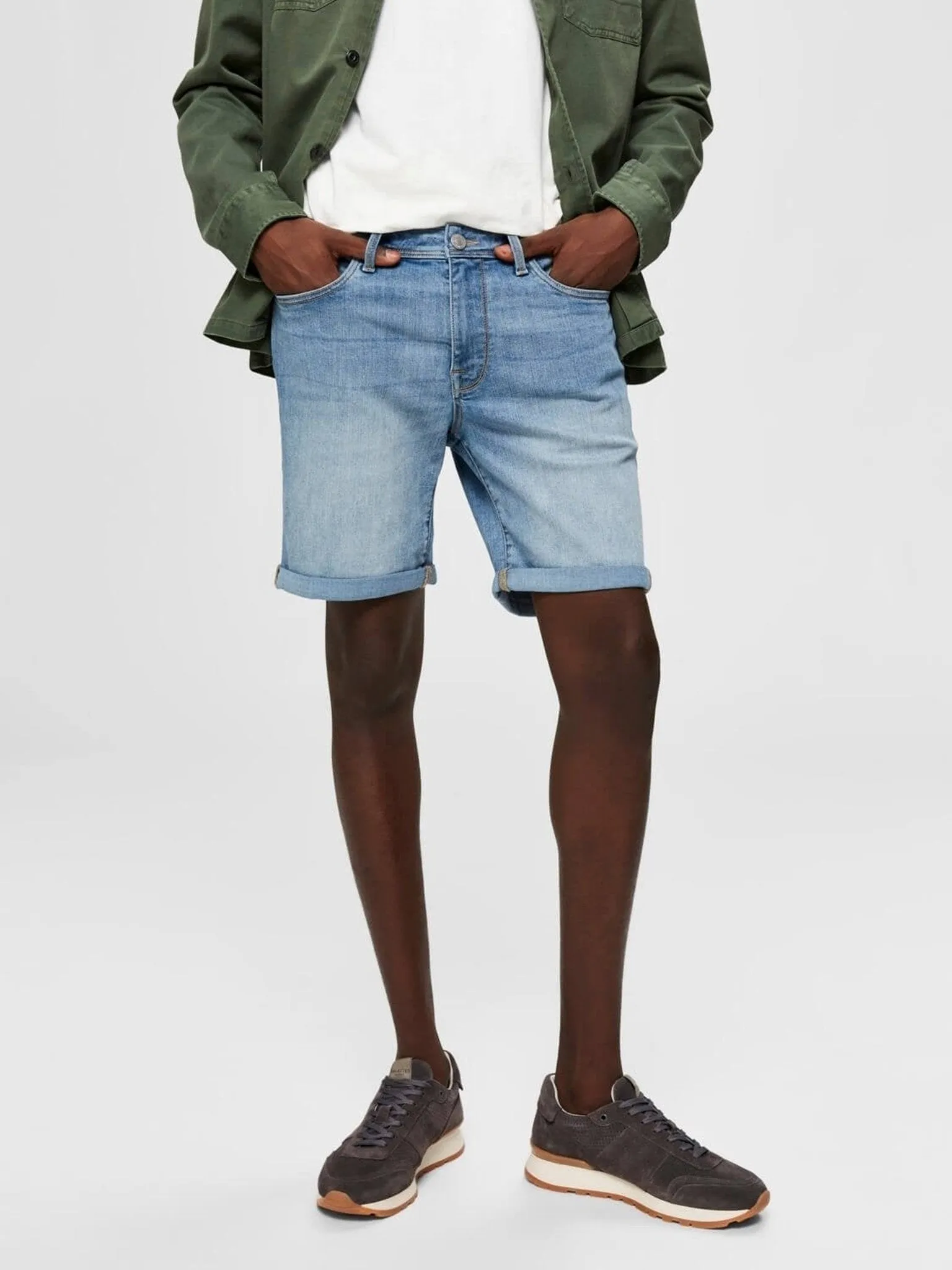 Alex Shorts - Light Blue Denim