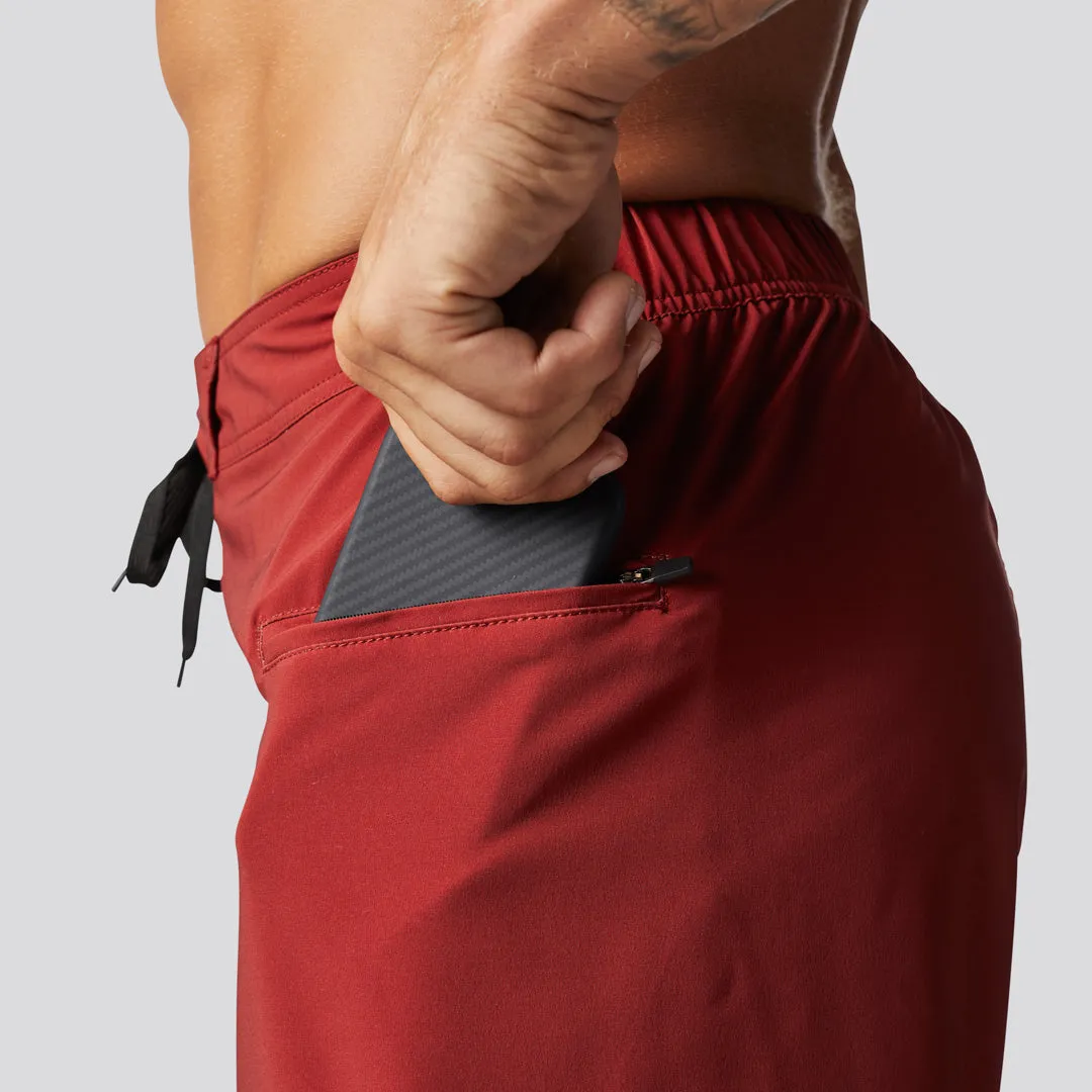 American Defender Short Tie 3.0 (Crimson)