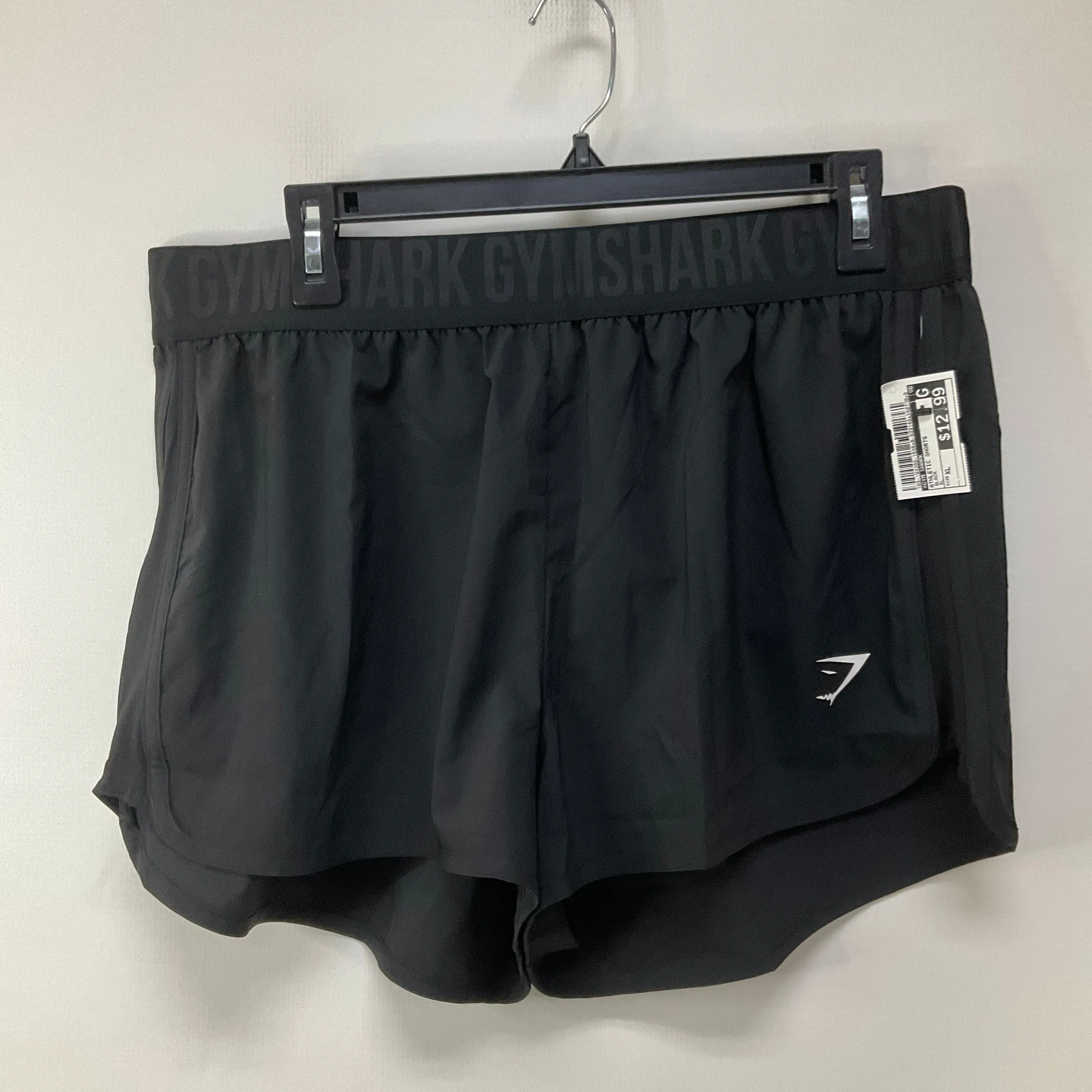 Athletic Shorts By Gym Shark In Black, Size: Xl