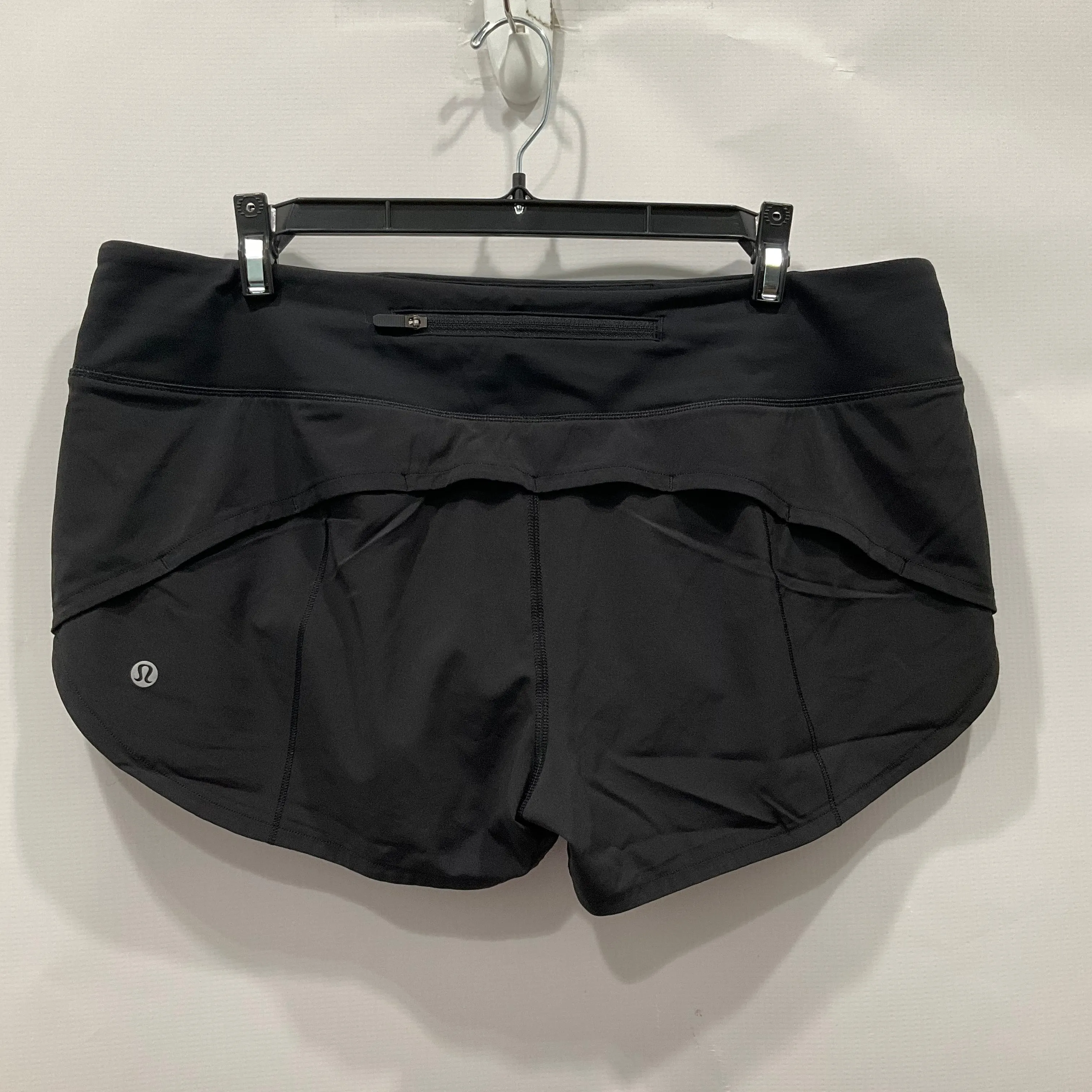 Athletic Shorts By Lululemon In Black, Size: 10