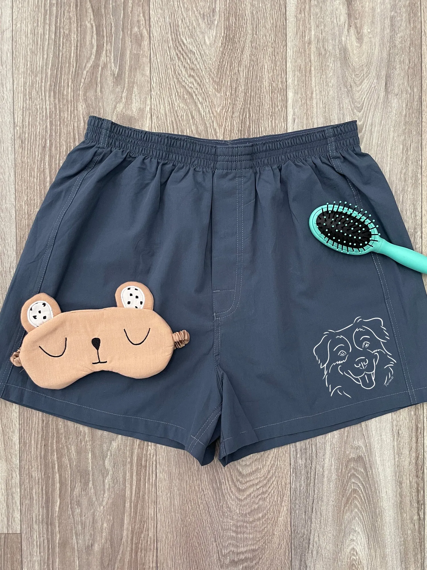 Australian Shepherd Finley Cotton Boxer Shorts