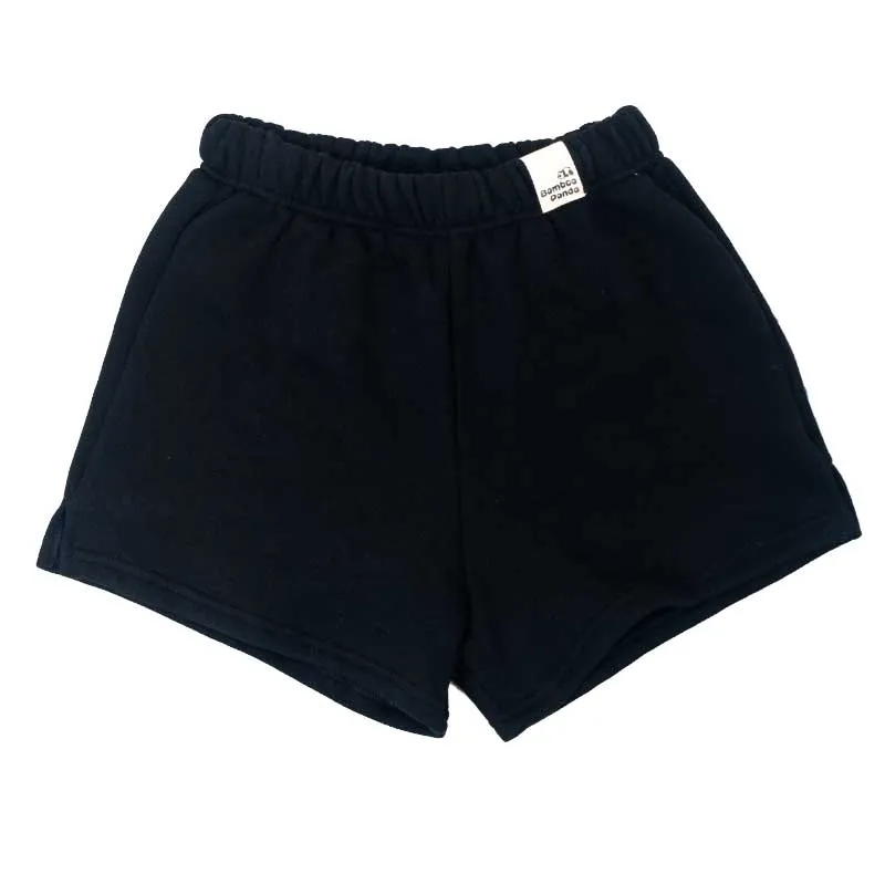 Bamboo Panda Fleece Shorts