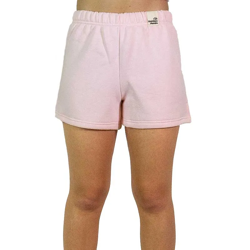 Bamboo Panda Fleece Shorts