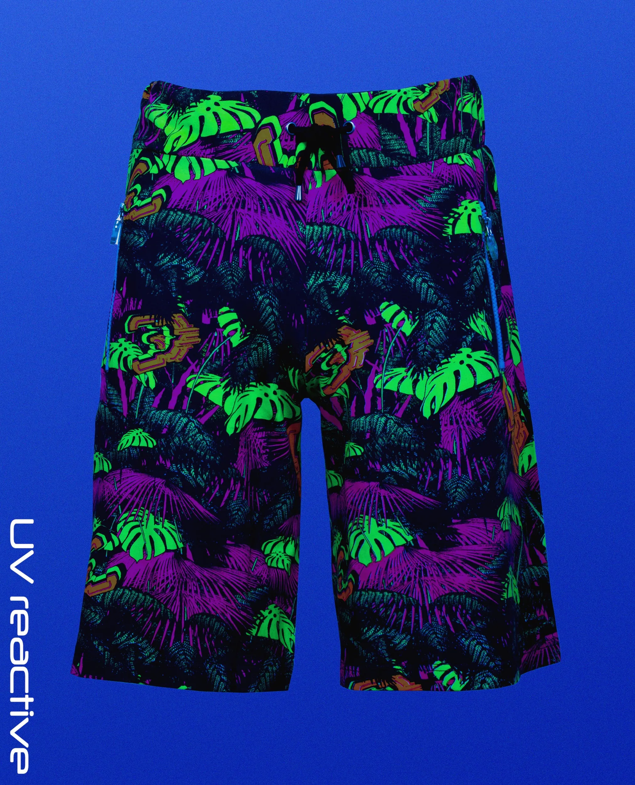 BASKET BALL SHORTS NEON JUNGLE