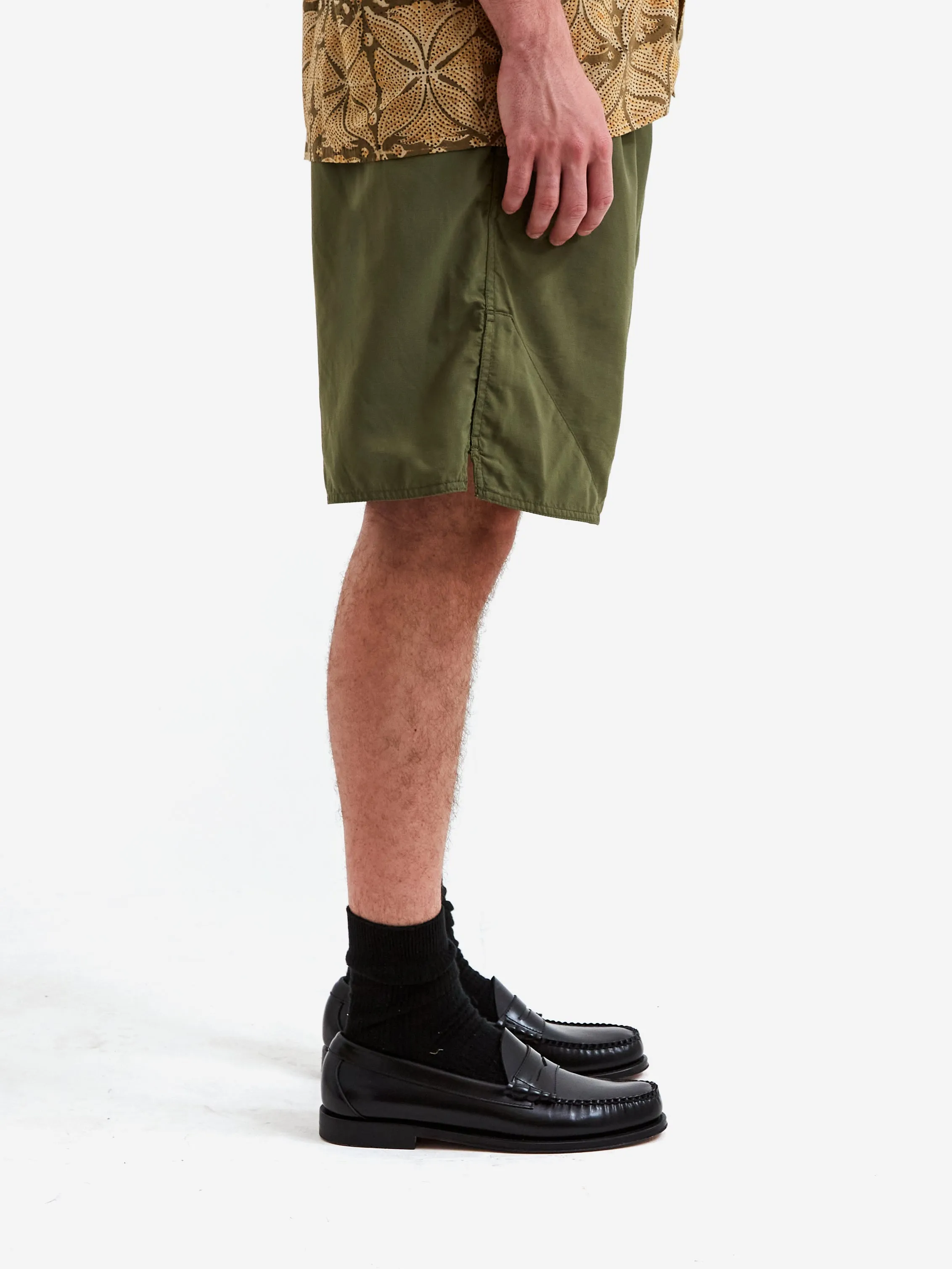 Beams Plus Mil Athletic Shorts Nylon - Olive