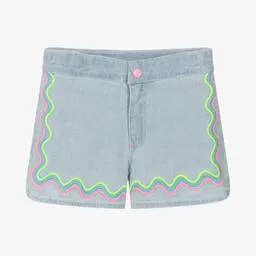 Billieblush Light Wash Denim Shorts