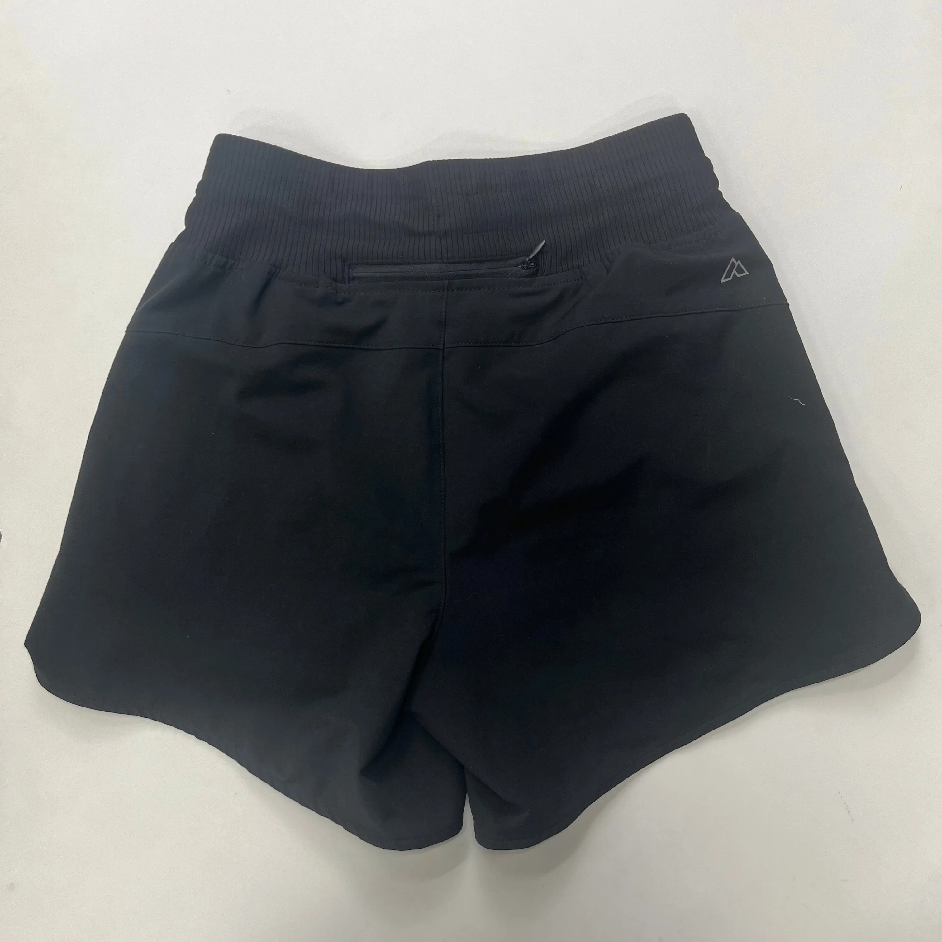 Black Athletic Shorts Alpine, Size Xs