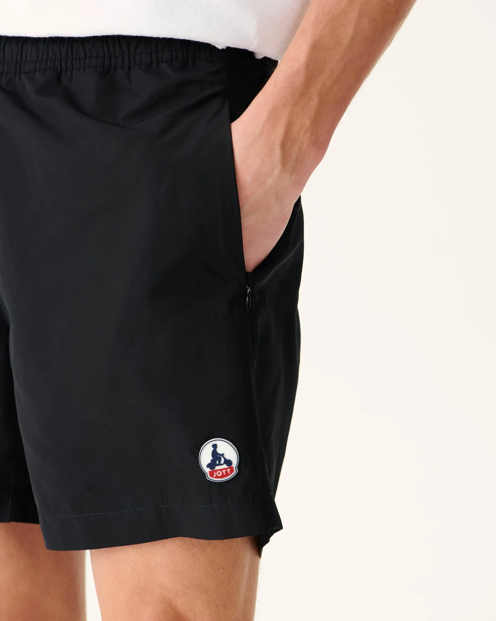 Black Biarritz swim shorts