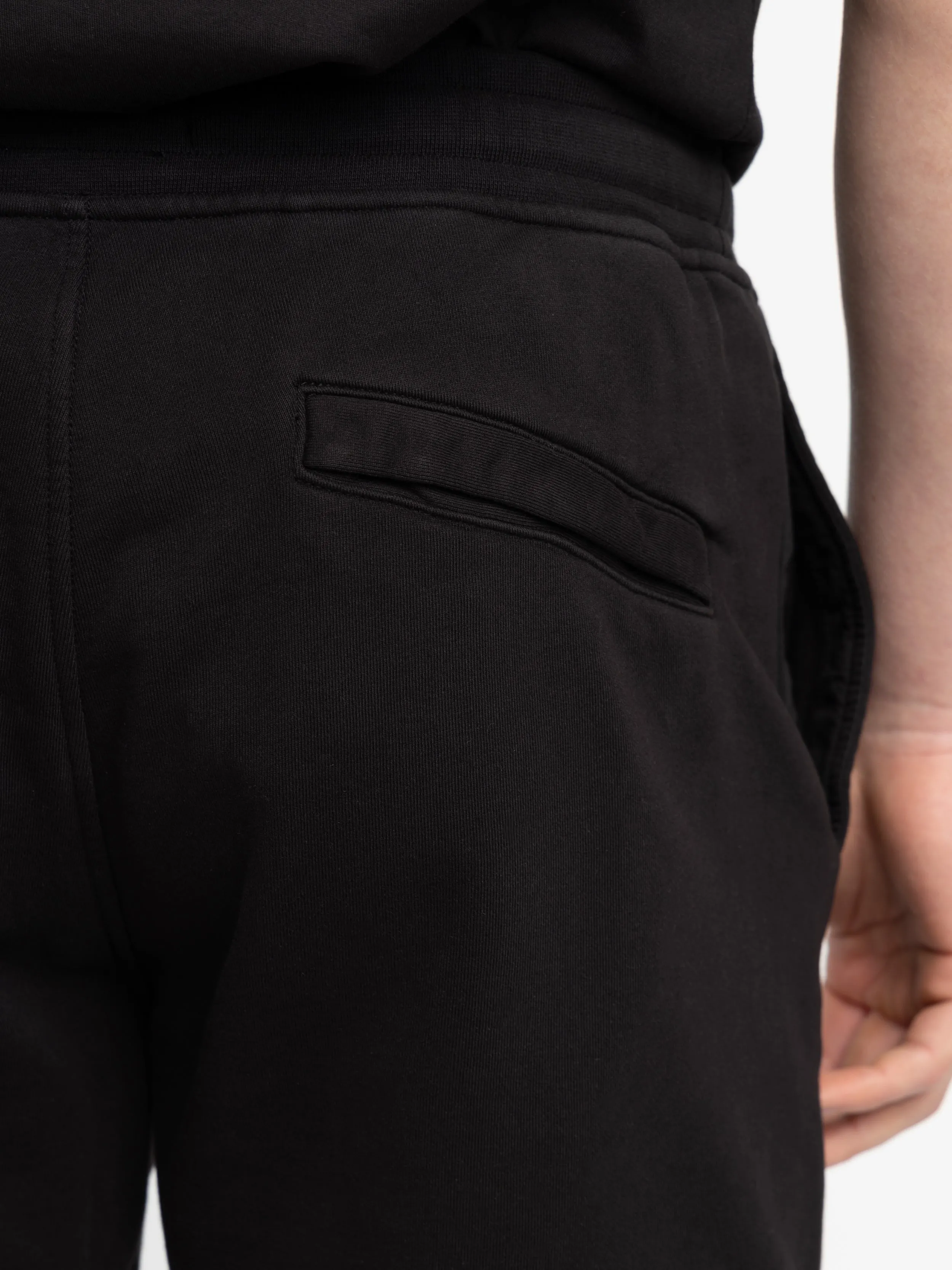 Black Cotton Shorts