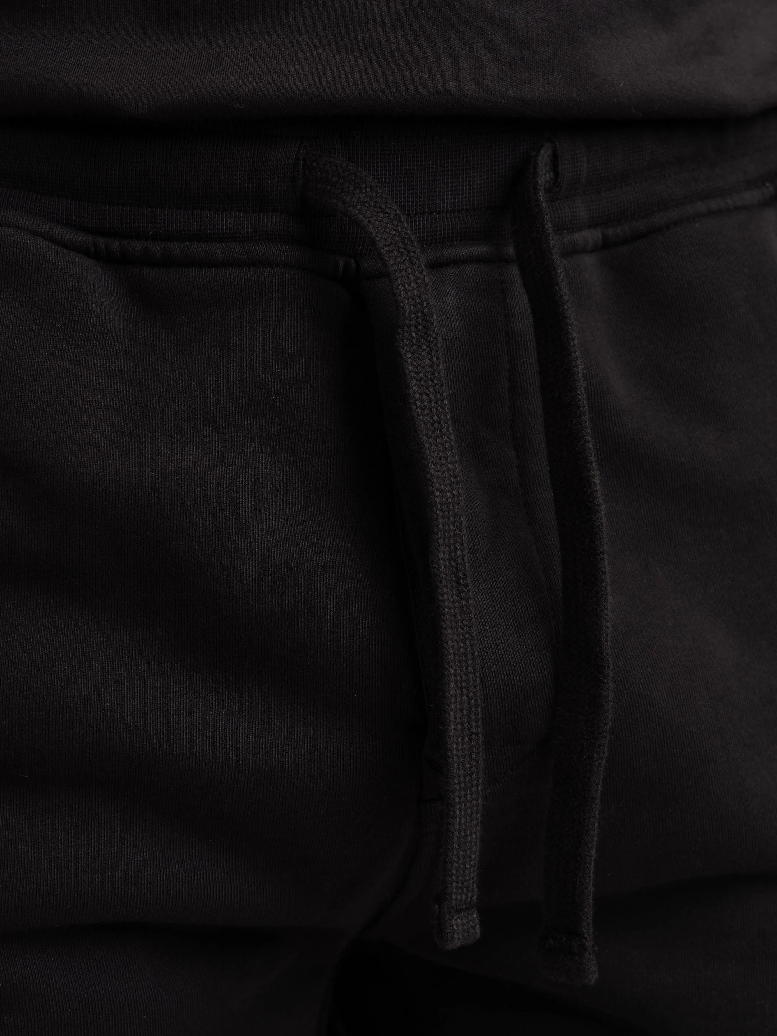 Black Cotton Shorts