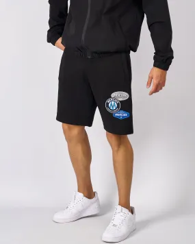 Black OG Mercier Badge Shorts