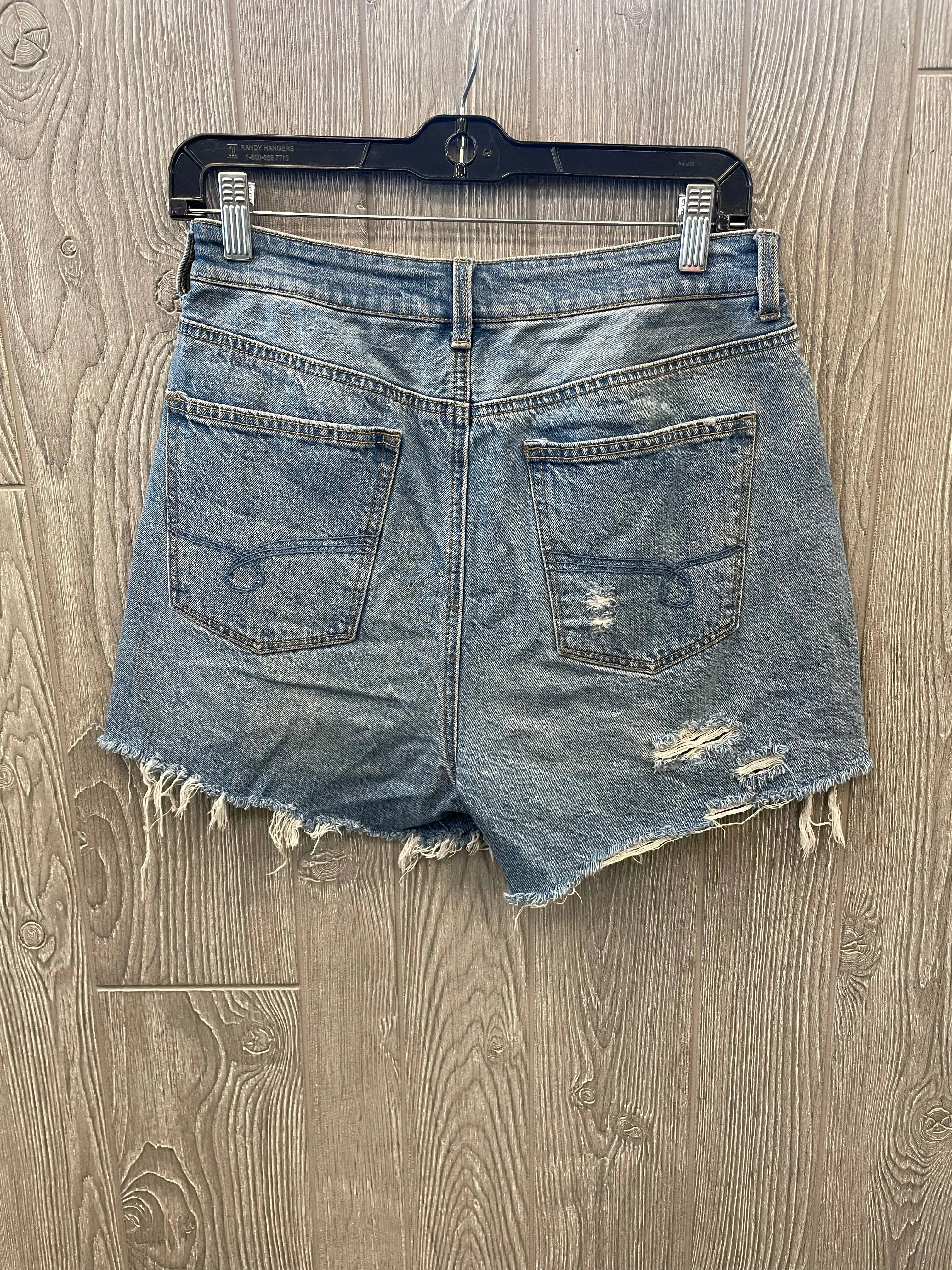 Blue Denim Shorts Clothes Mentor, Size 8