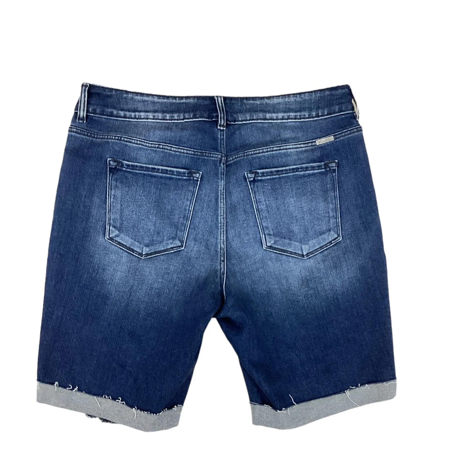 Blue Denim Shorts Designer Kancan, Size 16