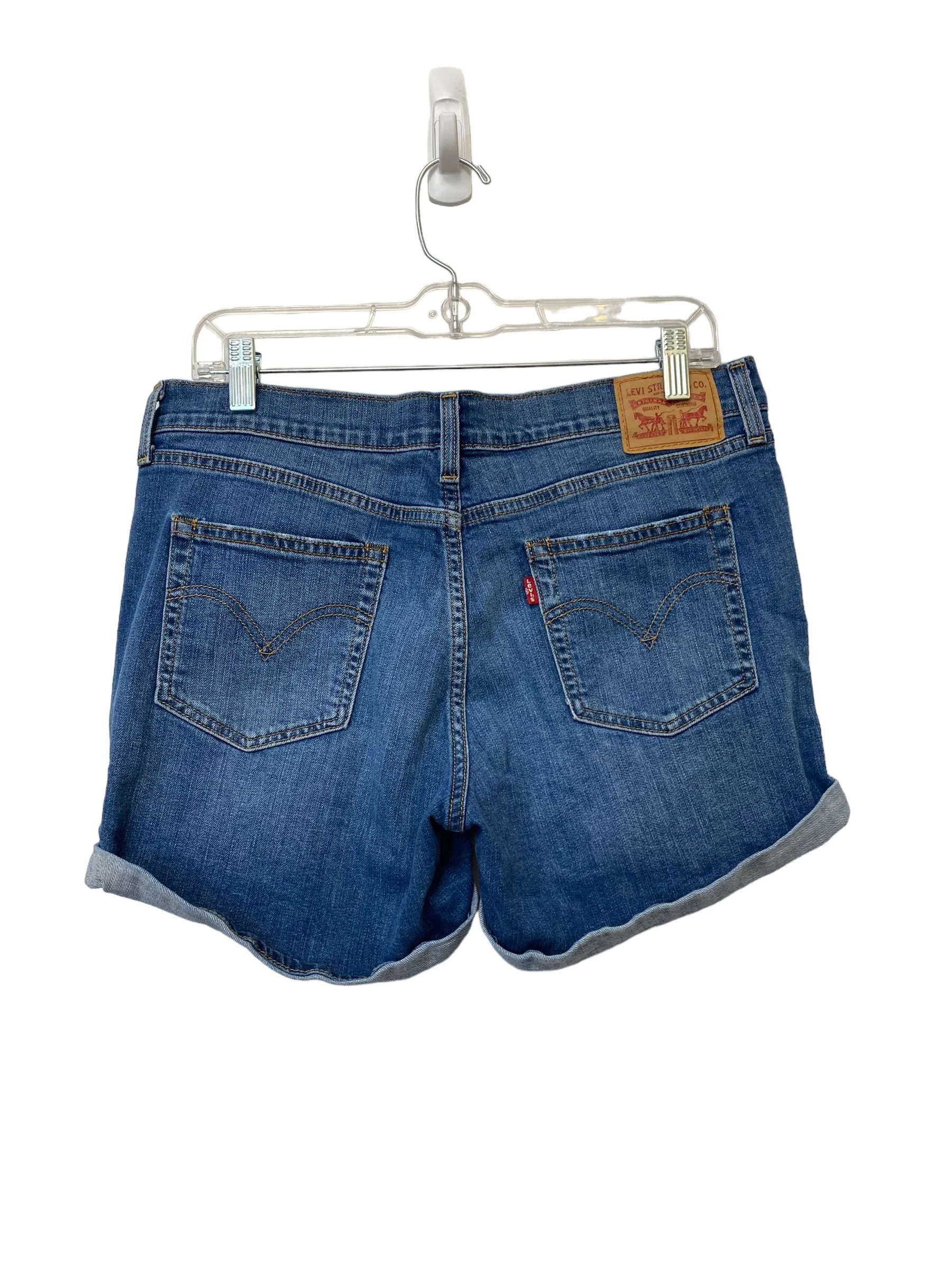 Blue Denim Shorts Lew Ingram, Size 30