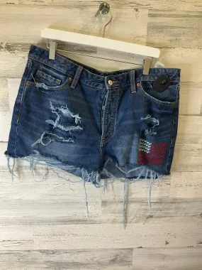 Blue Denim Shorts Old Navy, Size 16