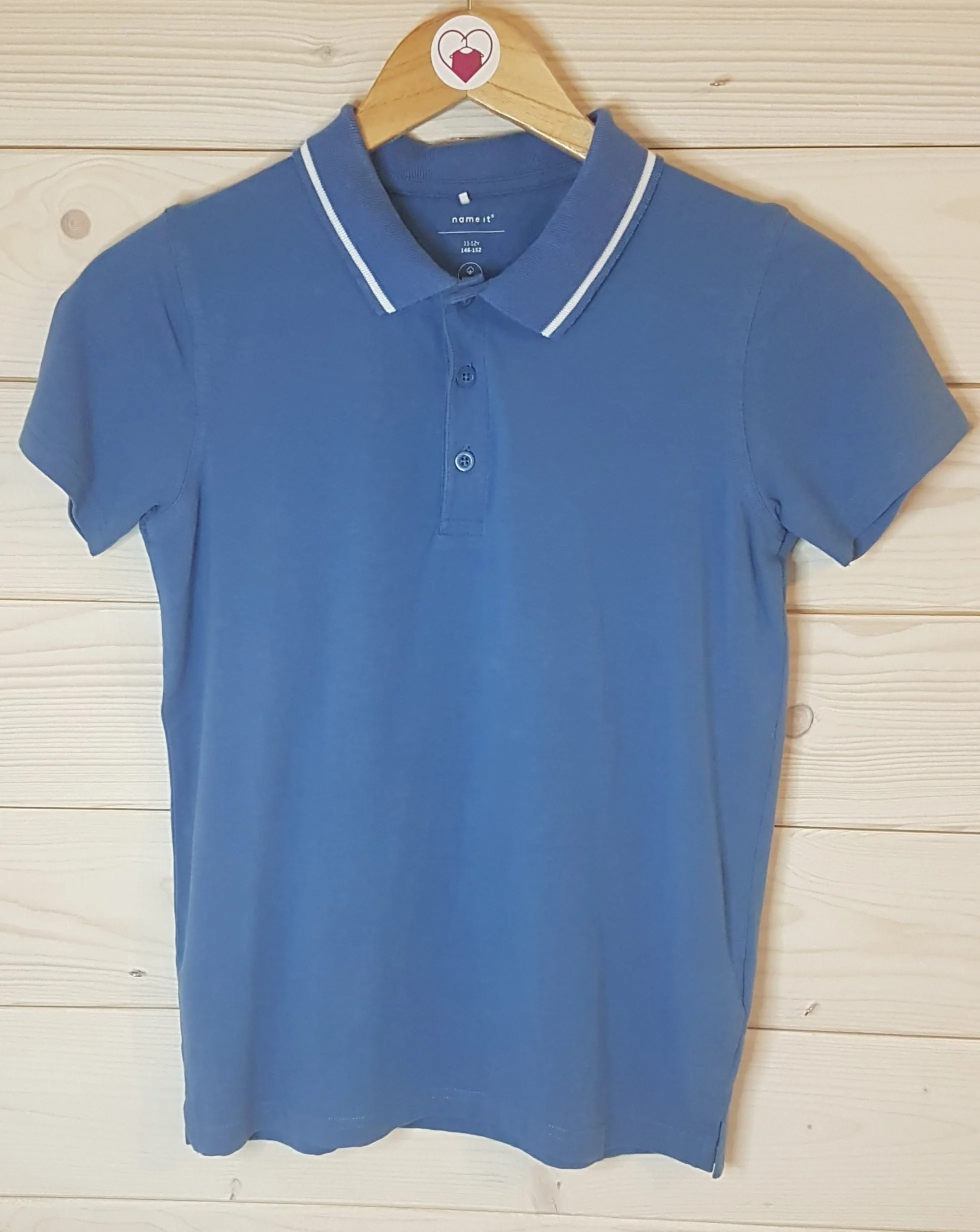 Blue Polo-Shirt (11-12 Years)