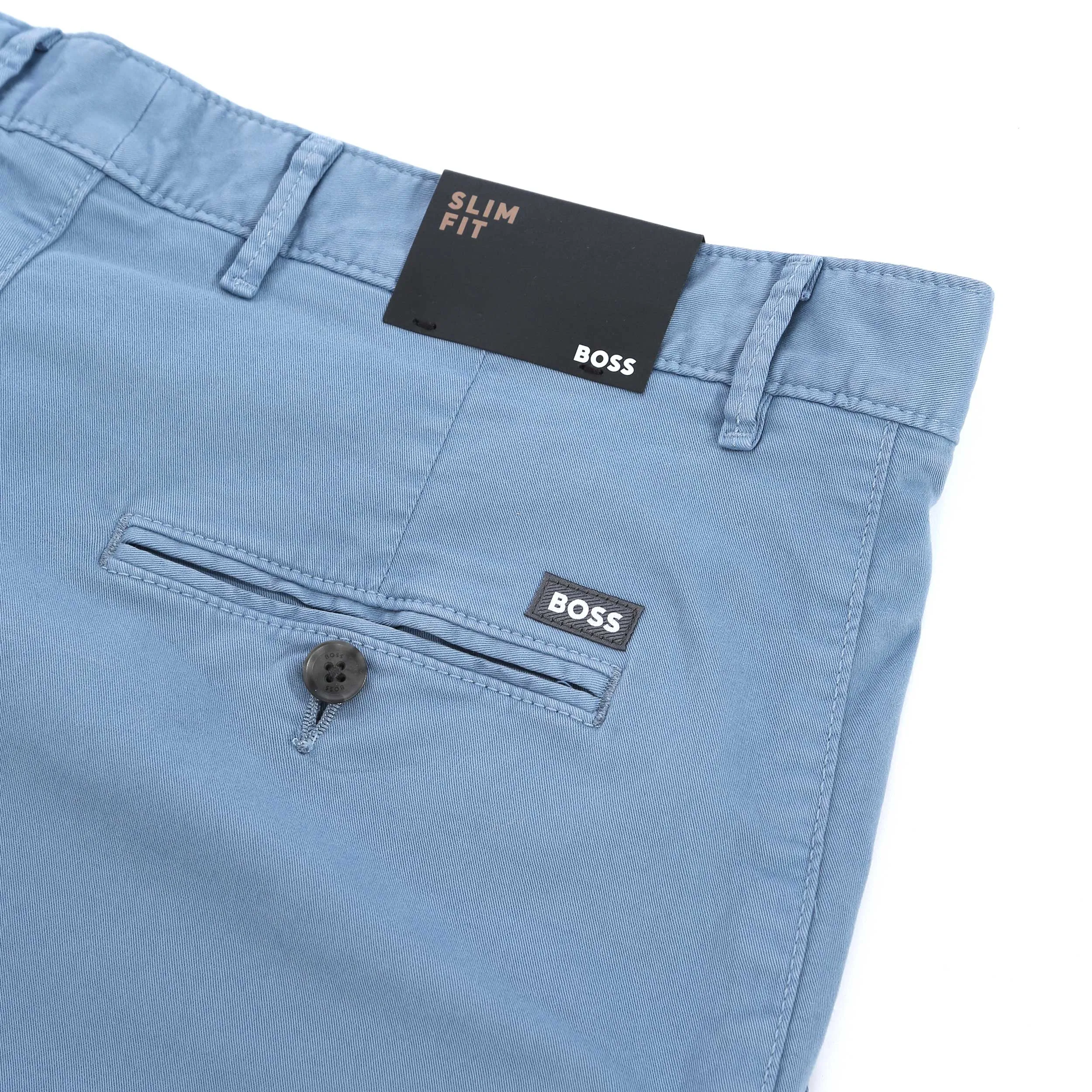 BOSS Slice Short Short in Airforce Blue