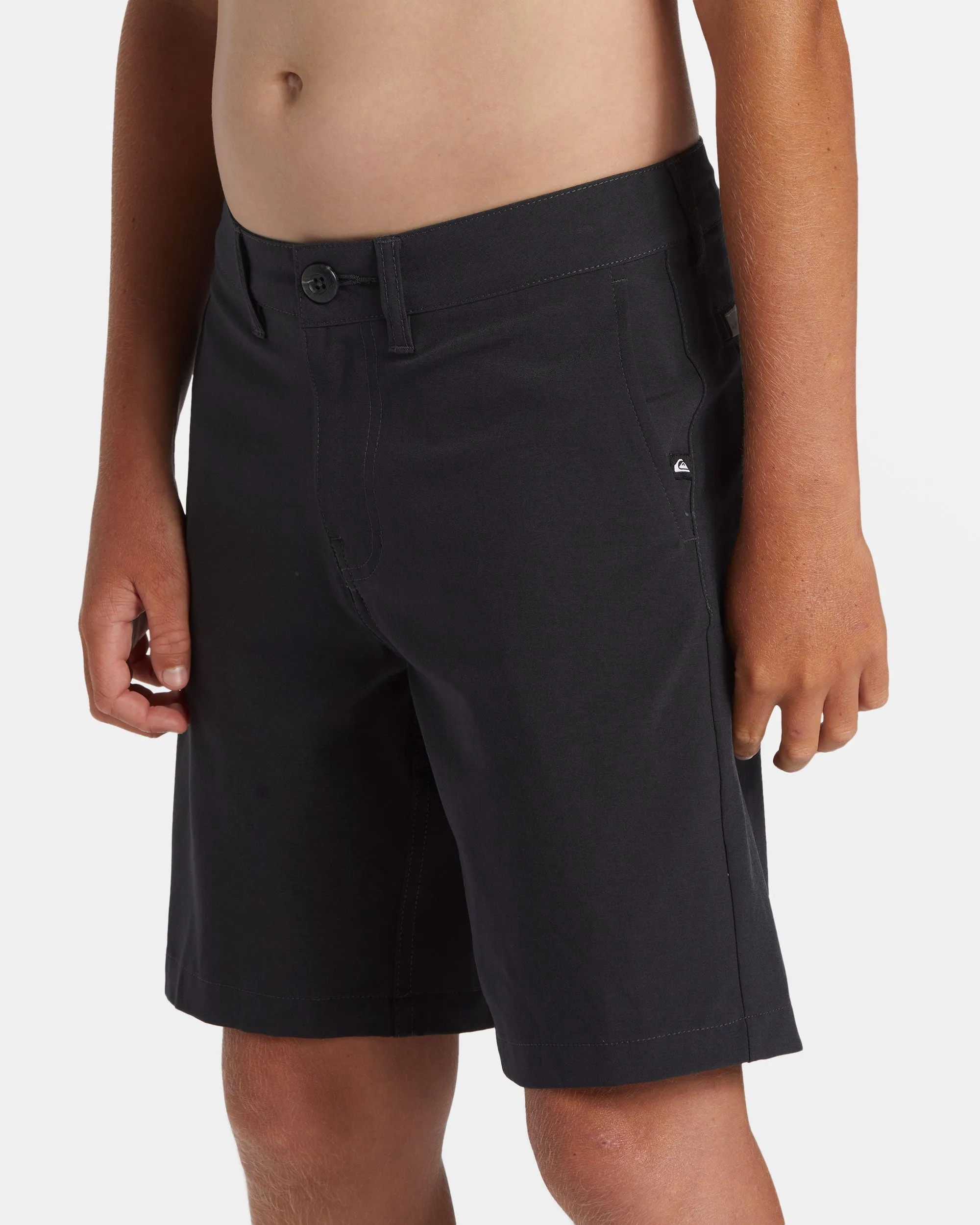 Boys 8-16 Union Heather Amphibian 17" Hybrid Shorts