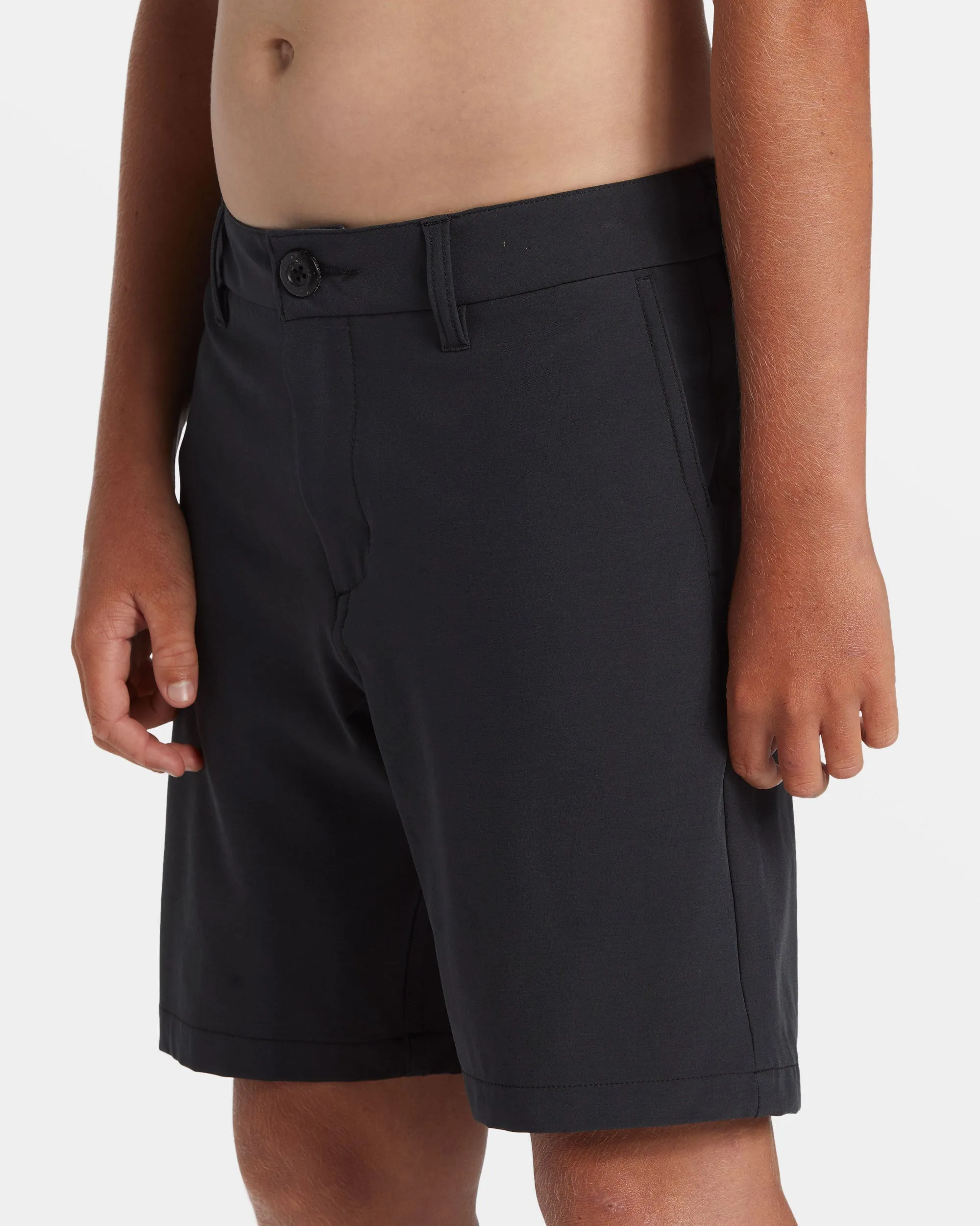 Boys 8-16 Union Heather Amphibian 17" Hybrid Shorts