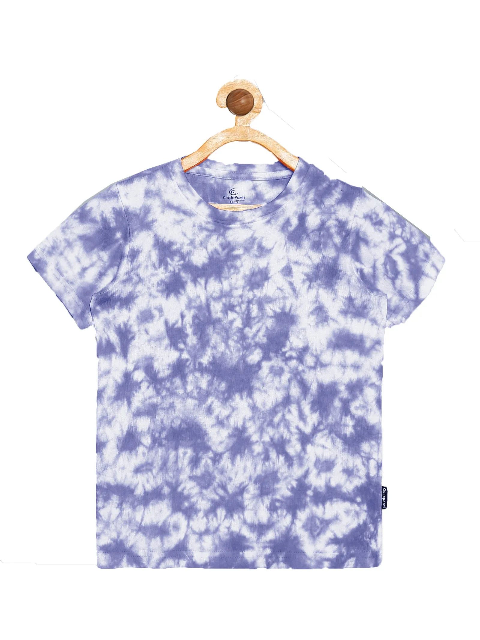 Boy's Half Sleeve Tie & Dye T-Shirt & Knee length Basic Short Set