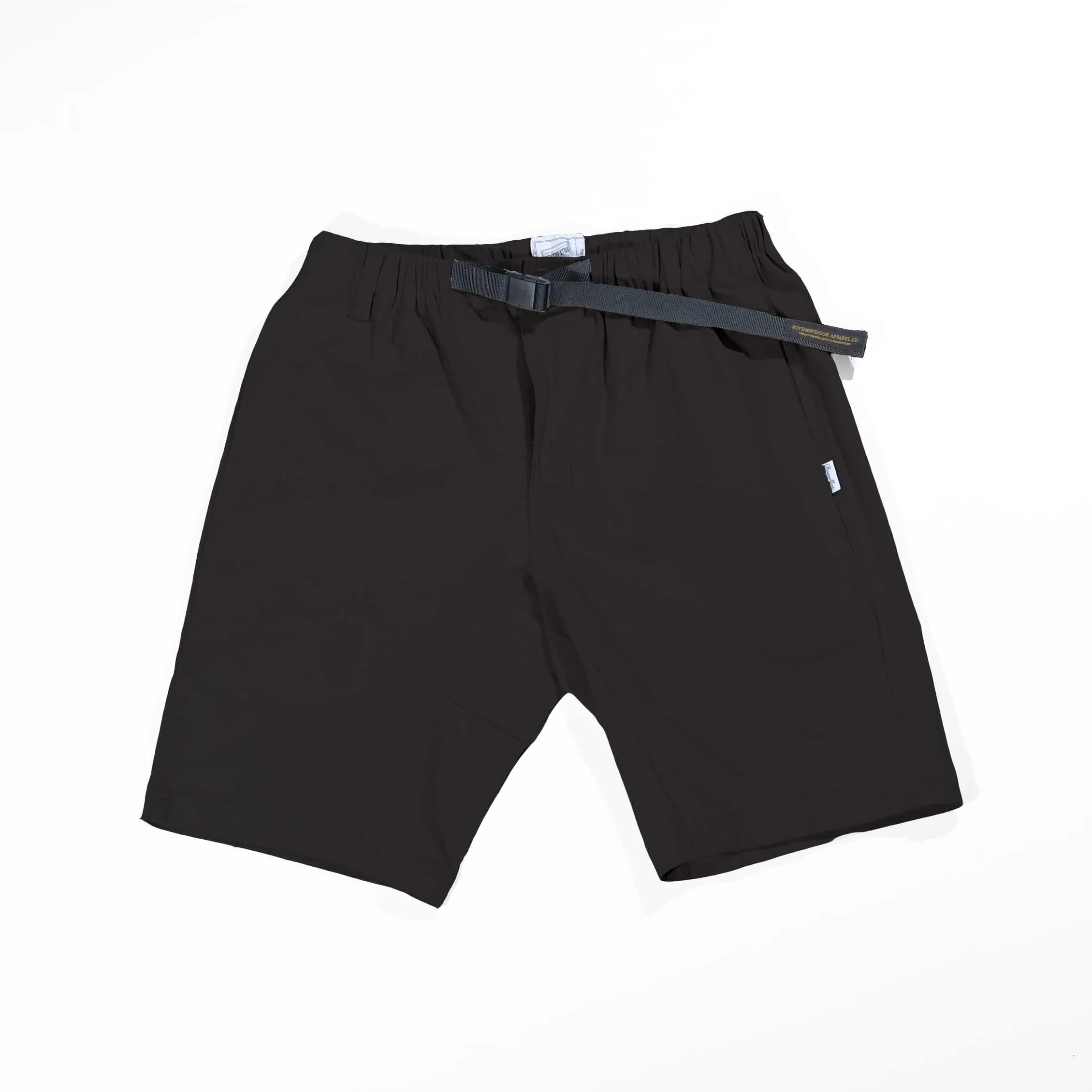 Boysnextdoor Cotton Linen Shorts Black