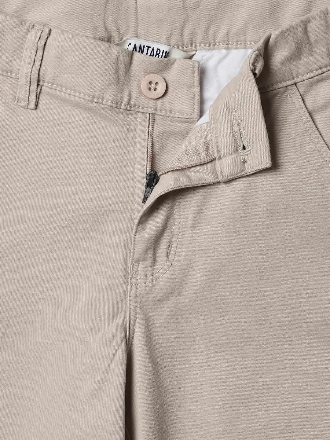 Cantabil Boy's Cotton Fawn Shorts