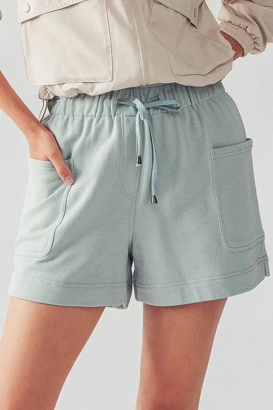 Caroline Comfy Pocket Drawstring Shorts | 4 COLORS | FINAL SALE