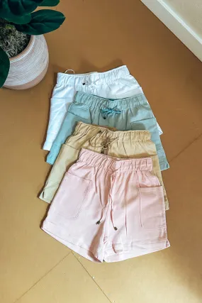 Caroline Comfy Pocket Drawstring Shorts | 4 COLORS | FINAL SALE