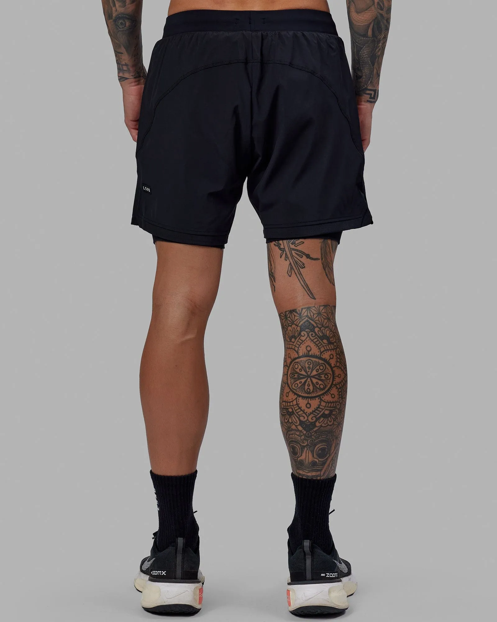 Challenger 6" Lined Performance Shorts - Black