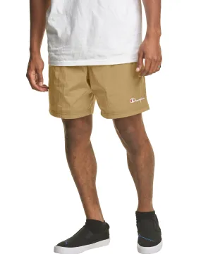 Champion Nylon Warm Up Whole Wheat Khaki Shorts