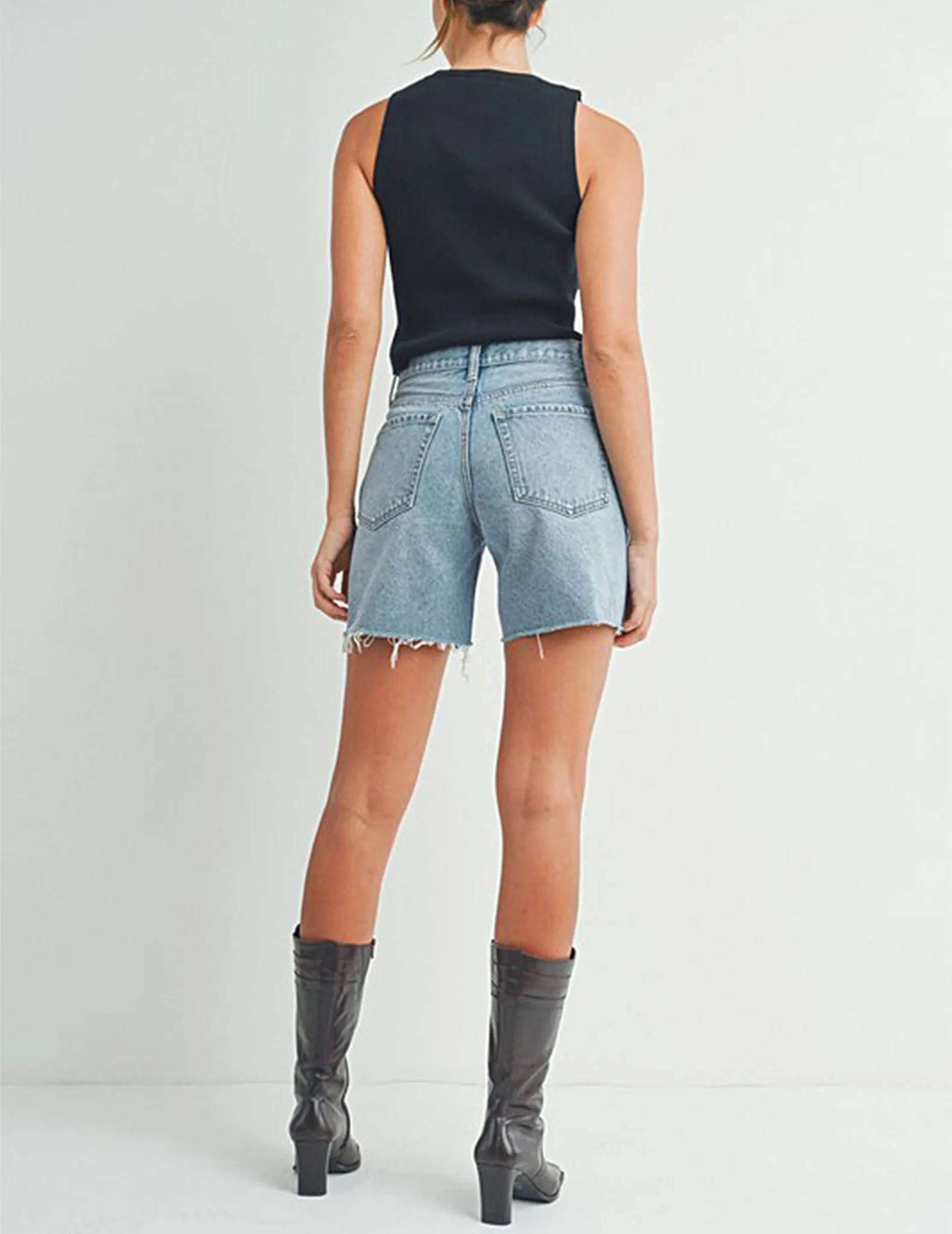 Channing High Rise Denim Cut-Offs