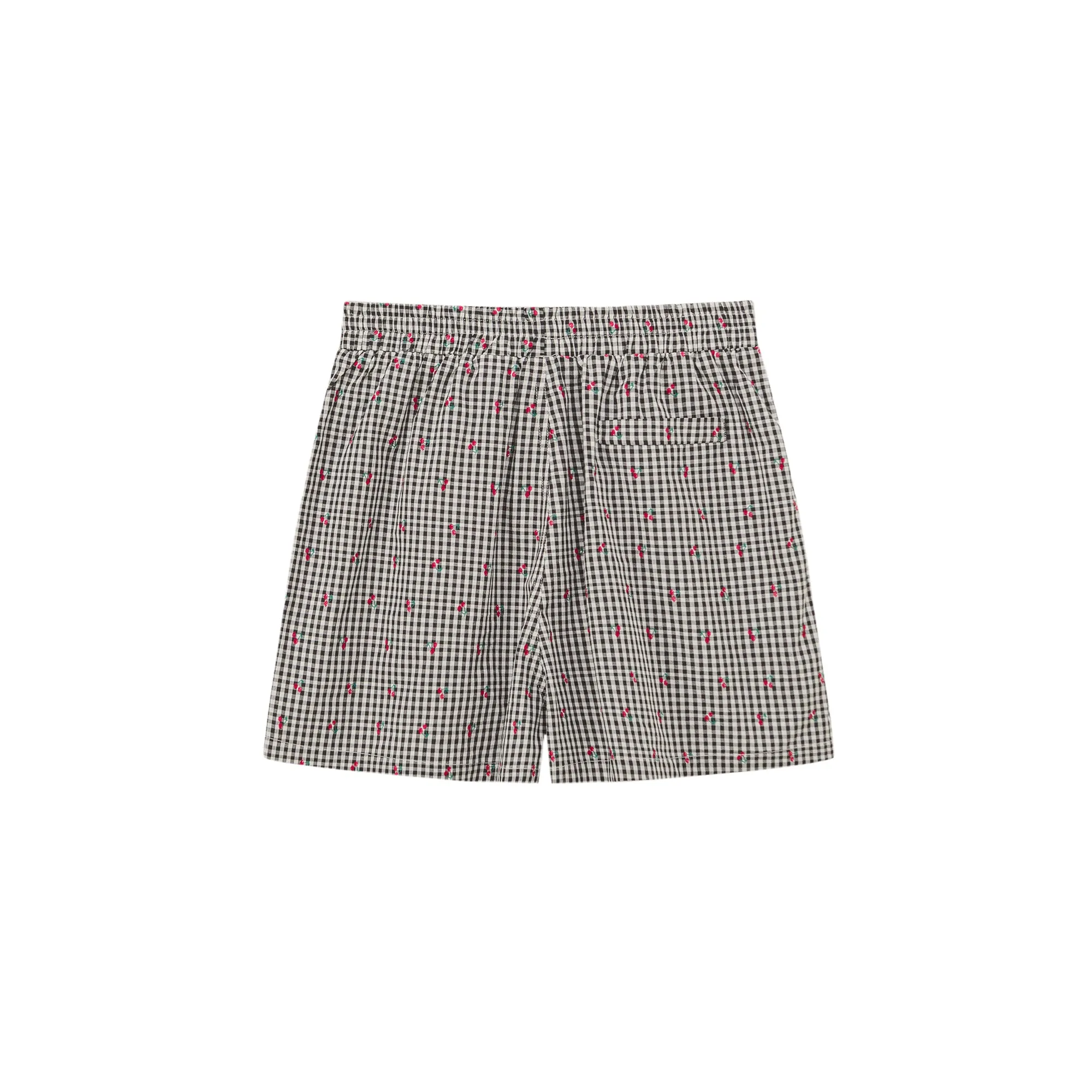 Cherry Check Shorts