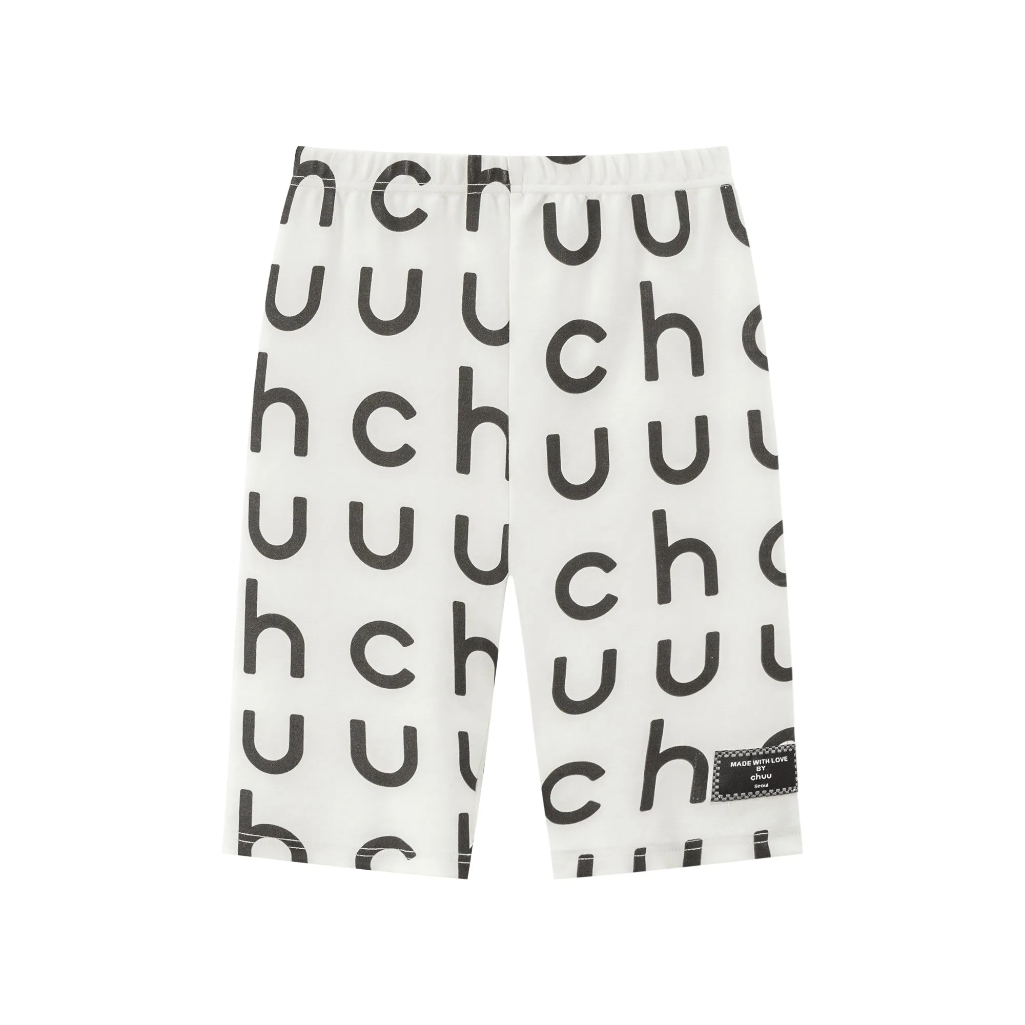 Chuu Logo Bermuda Legging Shorts