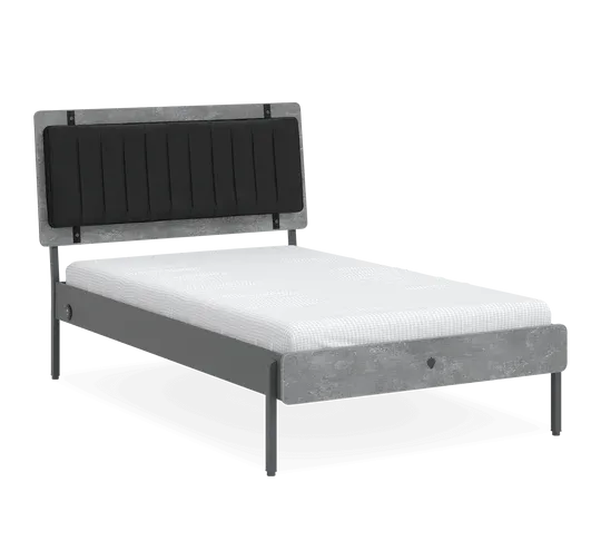 Cilek Space Gray Bed (100X200 Cm Or 120X200 Cm)