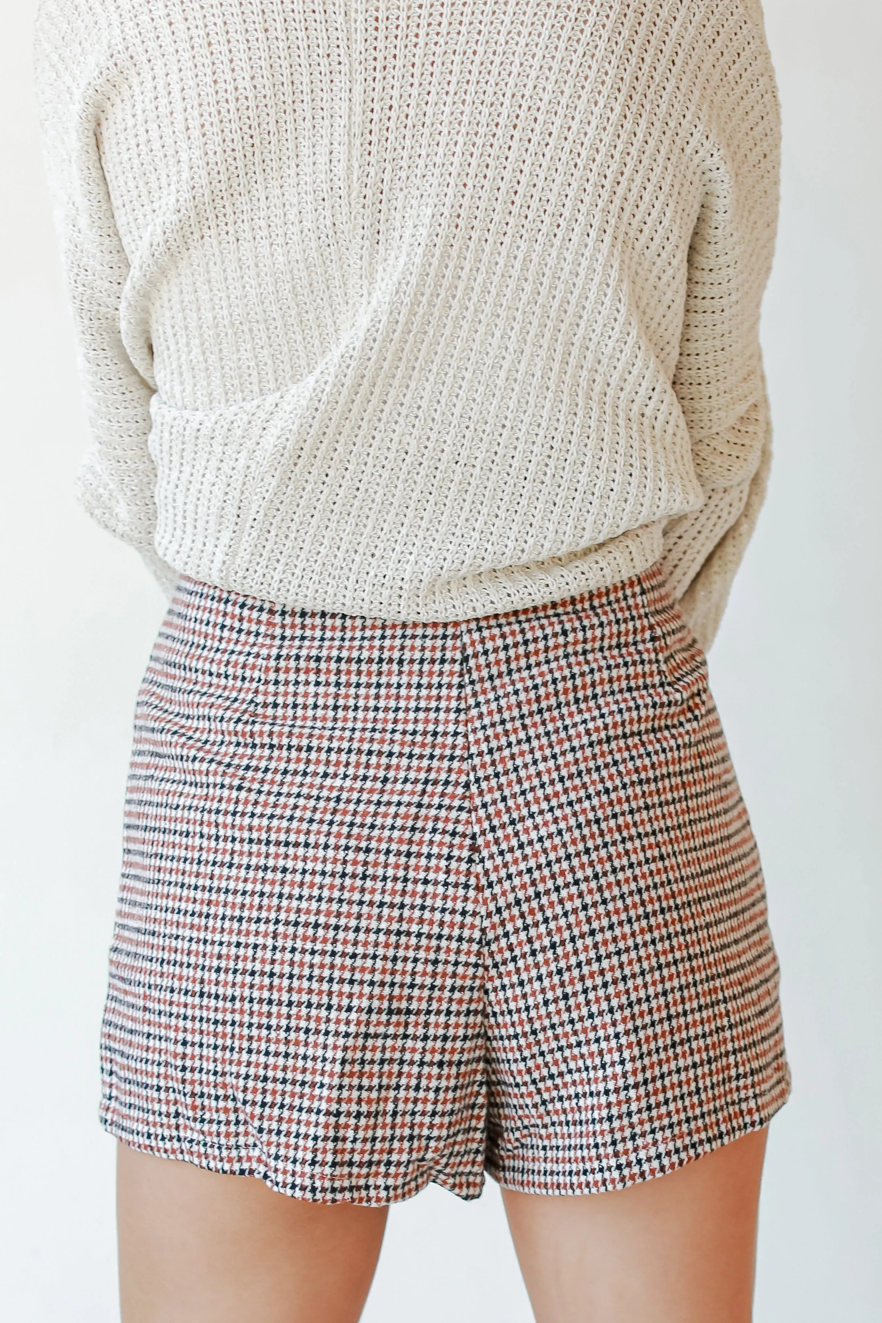 Current Mood Houndstooth Shorts