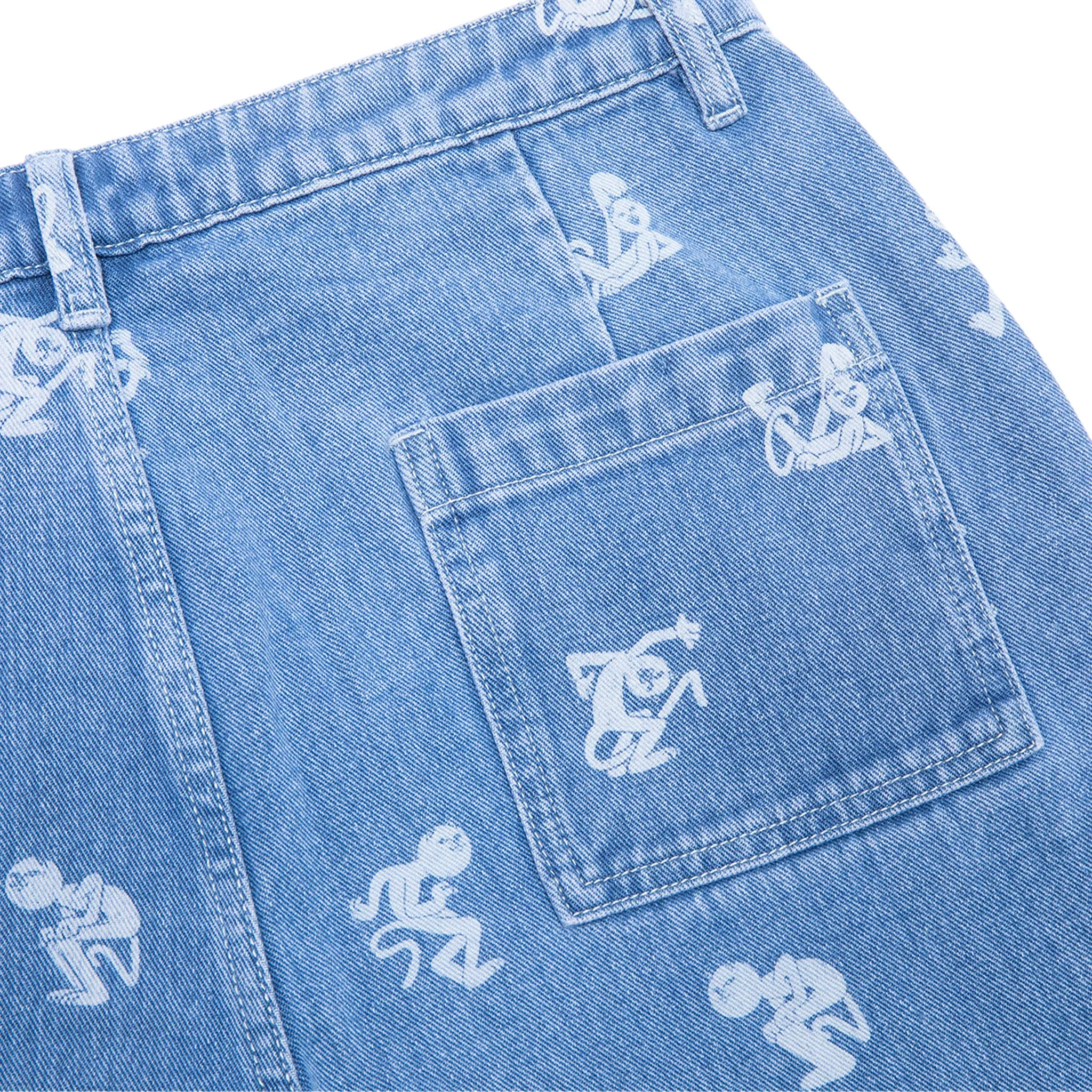 Dance Party Denim Shorts (Medium Wash)