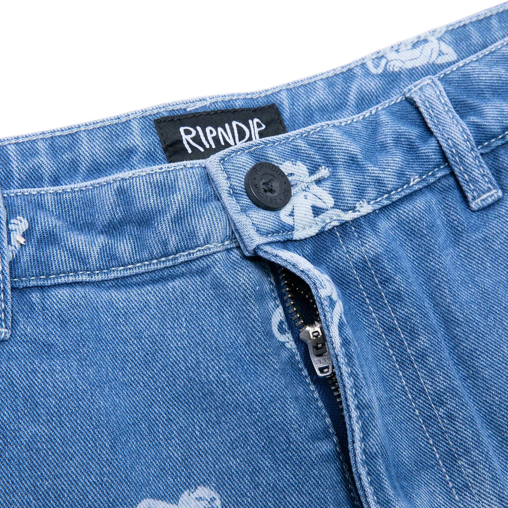 Dance Party Denim Shorts (Medium Wash)