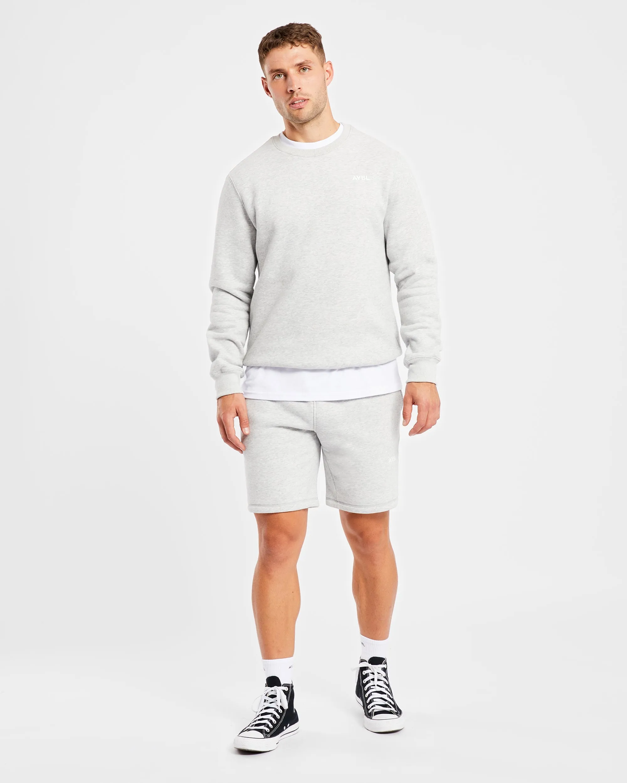 Essential 7" Shorts - Grey Marl