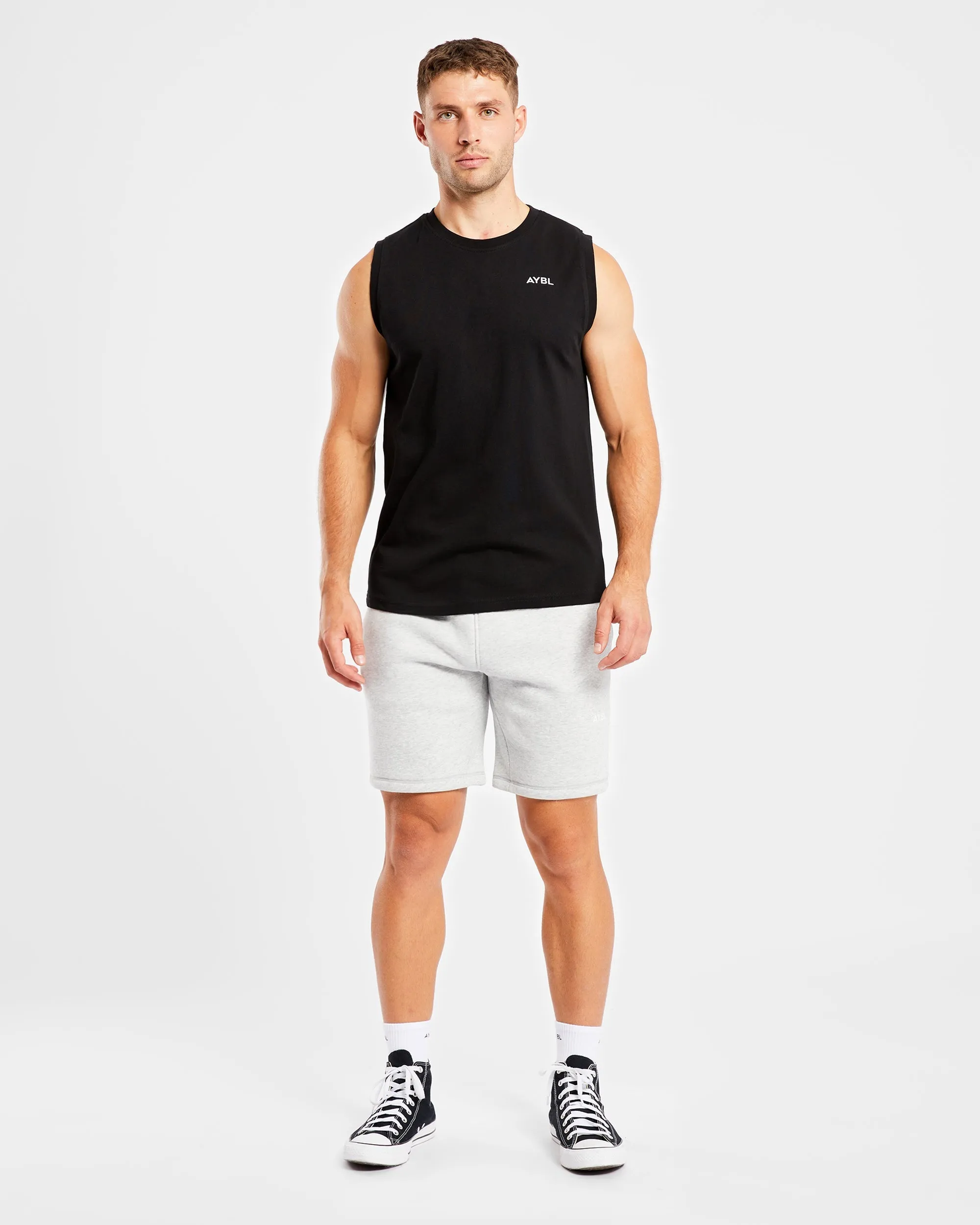 Essential 7" Shorts - Grey Marl