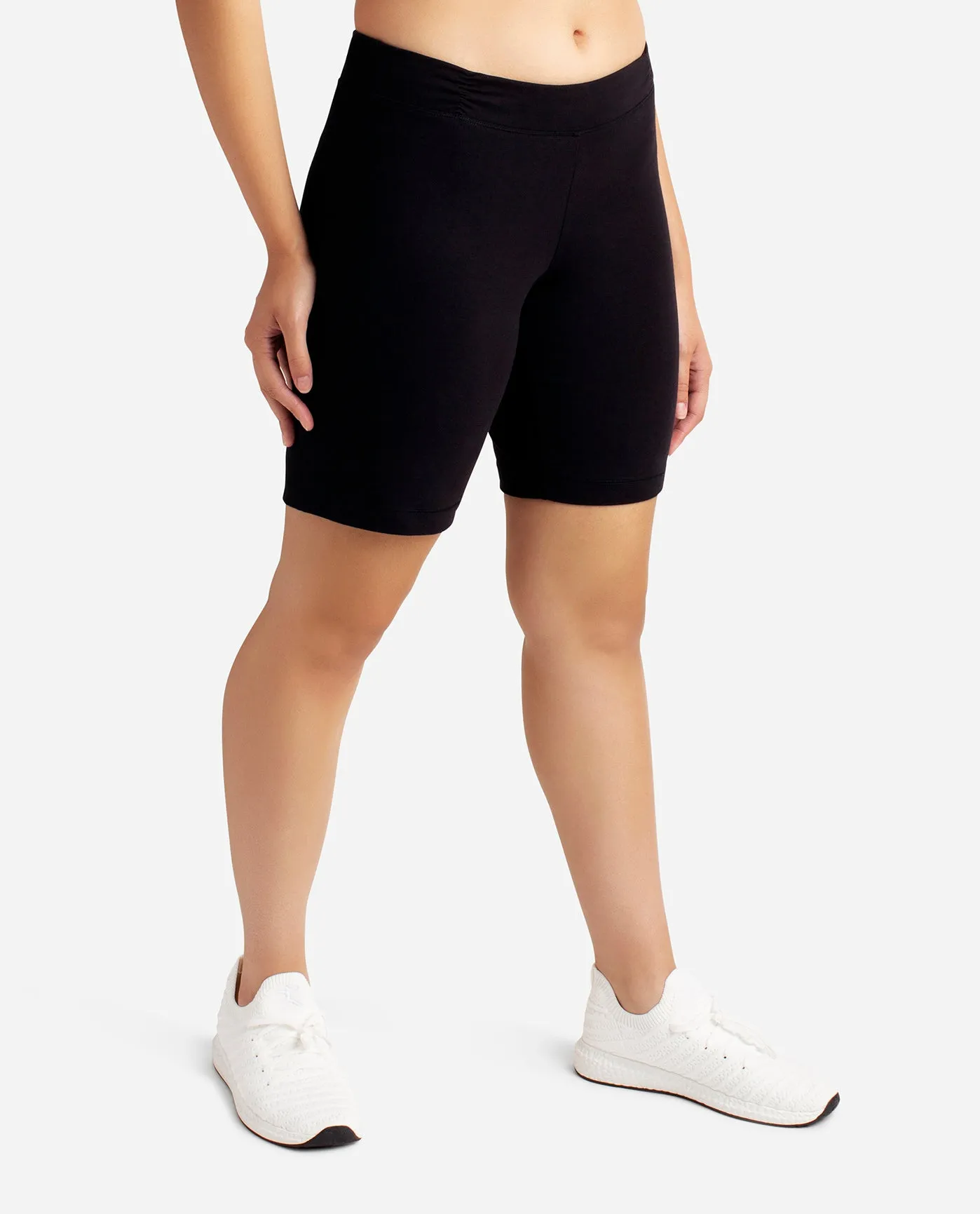 Essential Side Shirred Bermuda Short