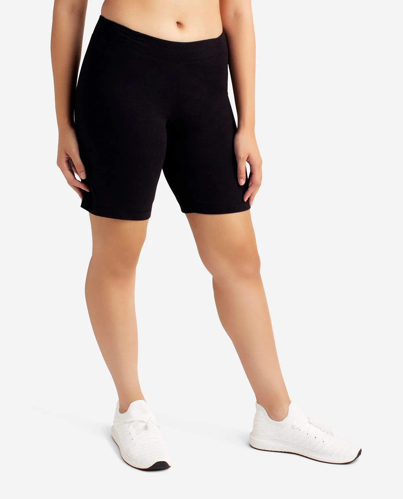 Essential Side Shirred Bermuda Short